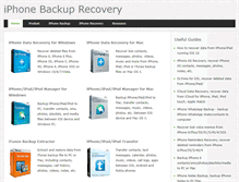 Tablet Screenshot of iphone-backup-recovery.com
